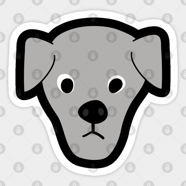 Puppy face Sticker by CindyS